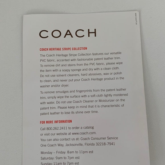 Coach limited edition 65th anniversary leather bag - Picture 7 of 8